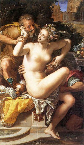 Susanna and the Elders, ALLORI Alessandro